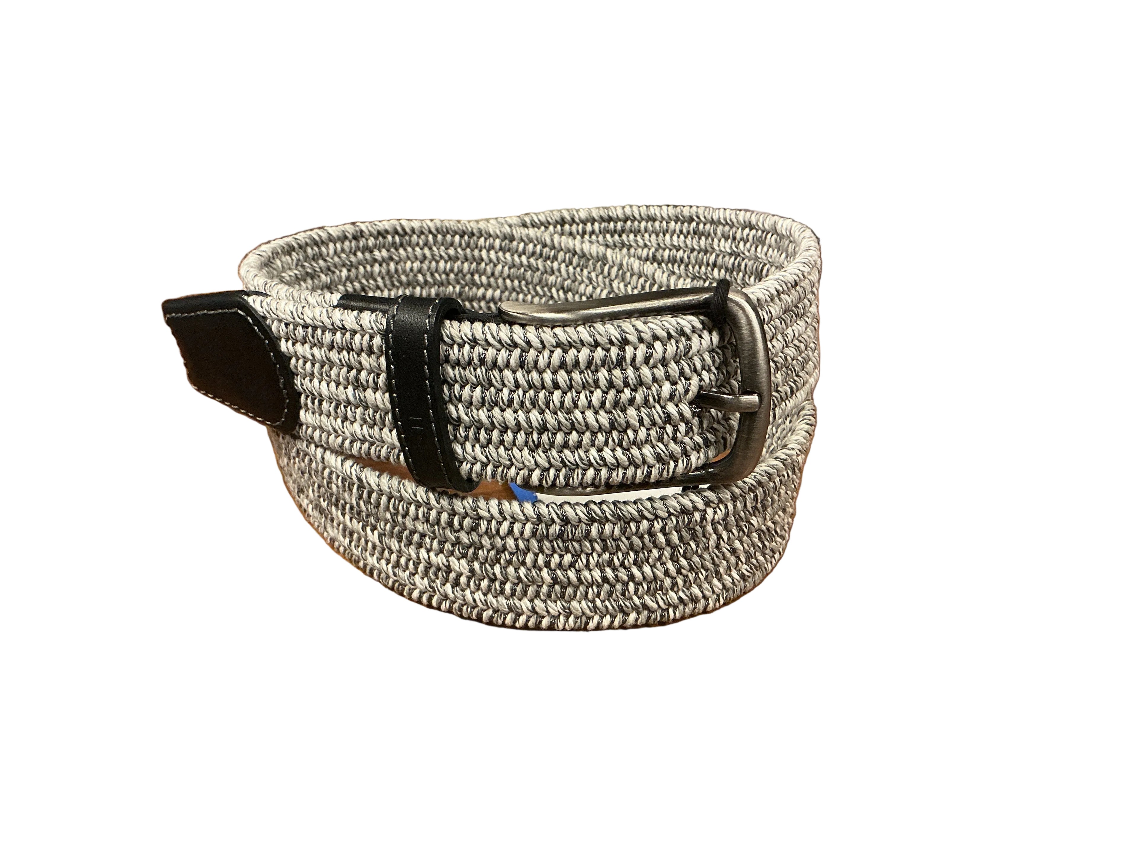 Miguel Bellido Canvas Belt - Heathered Grey