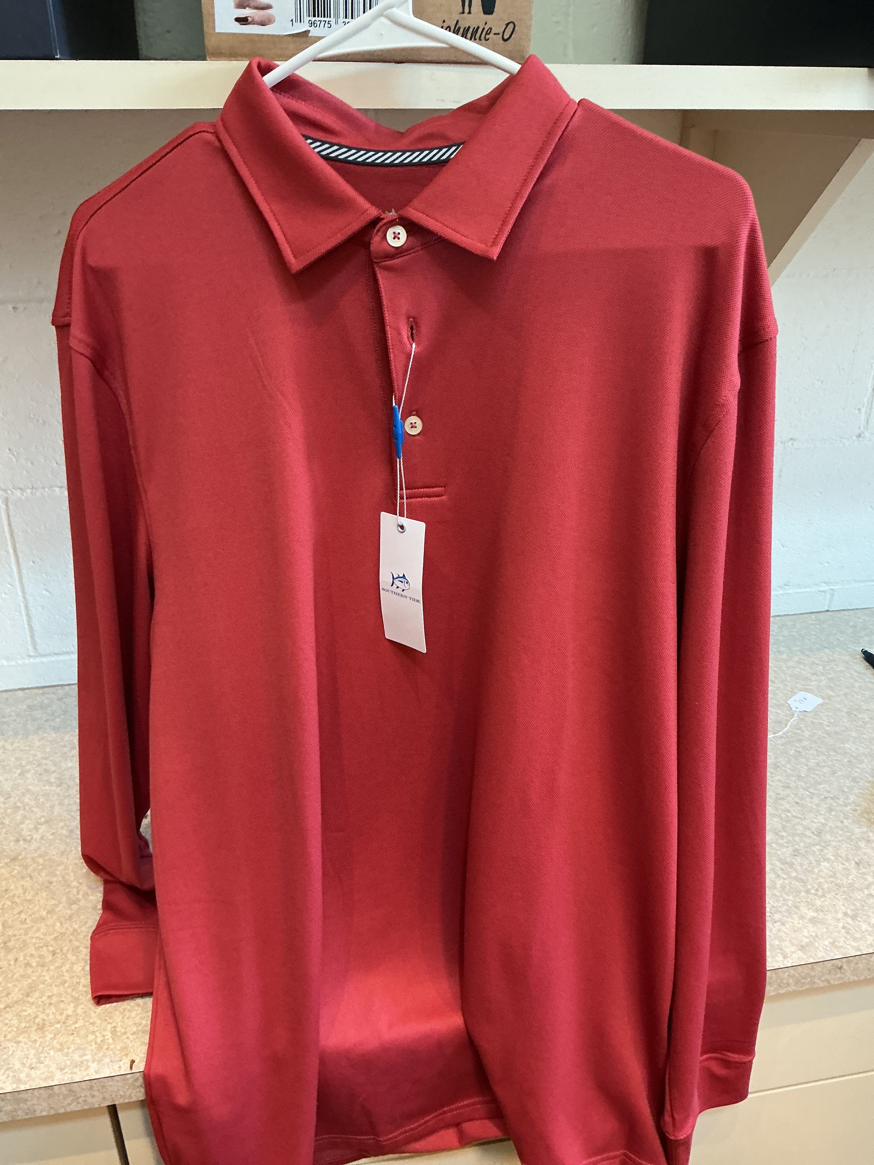 Southern Tide Long Sleeve Polo