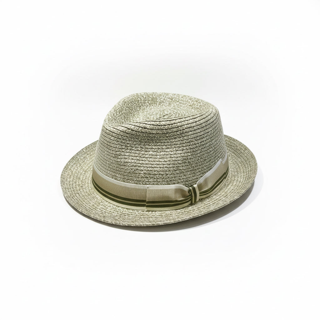 Stefano Soft Teardrop Braided Straw Hat