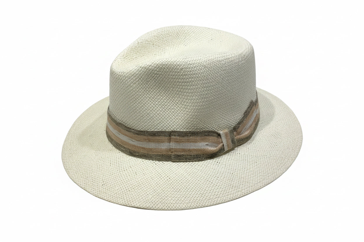 Stefano Soft Straw Panama Hat