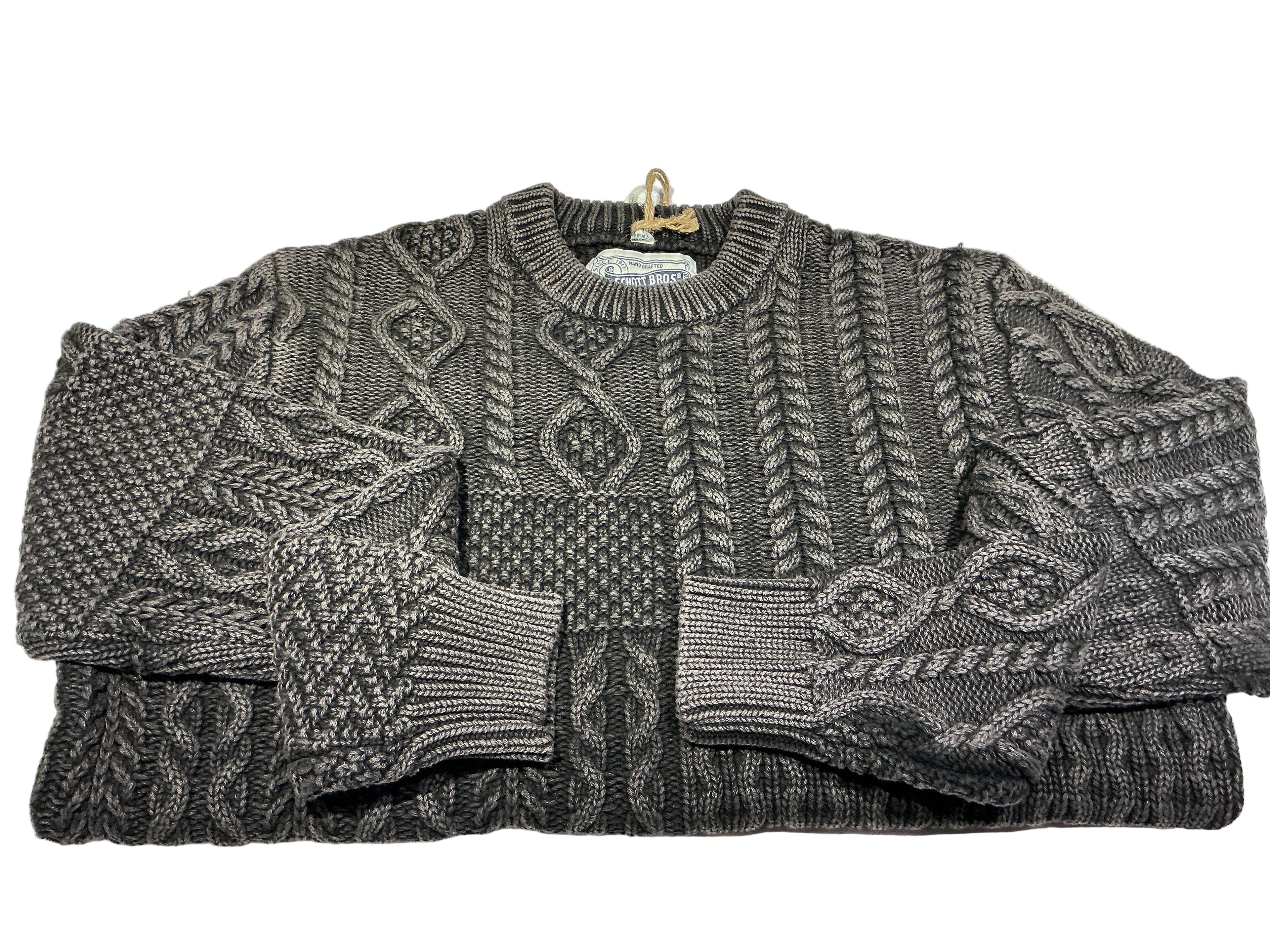 Schott Bros. Crew Neck Cable