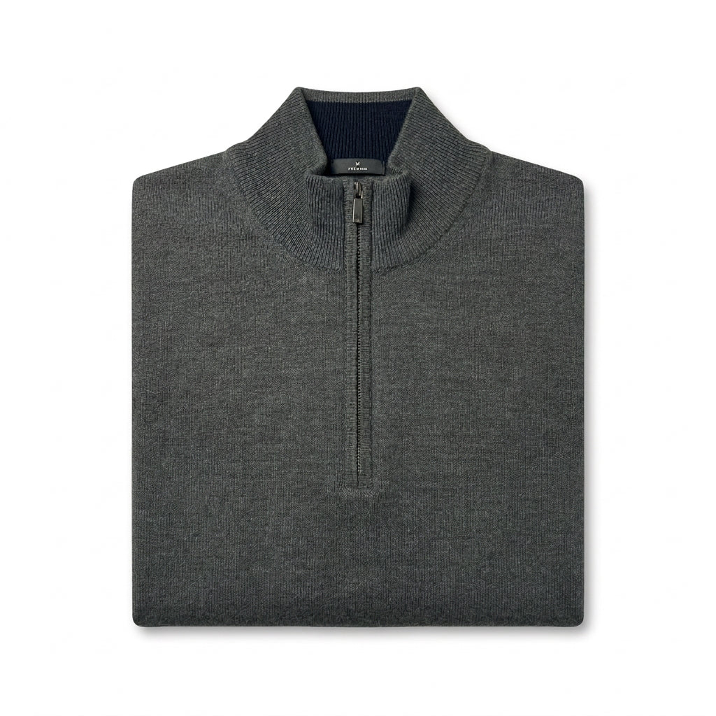 Luchiano Visconti Knit Quarter Zip