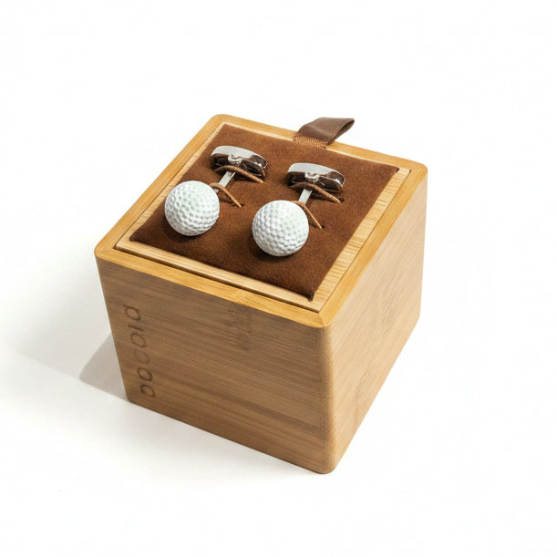 Bocara Cufflinks - Golf Balls