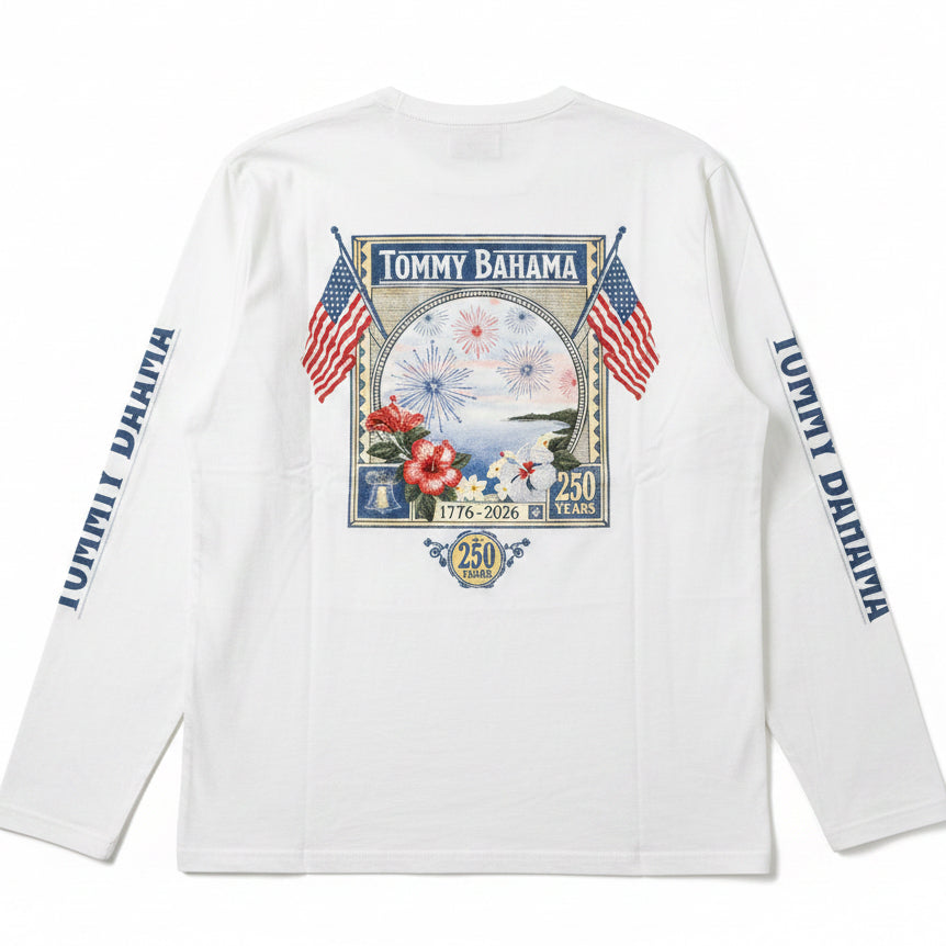 Tommy Bahama ‘Long May it Wave’ L/S Tee-Shirt