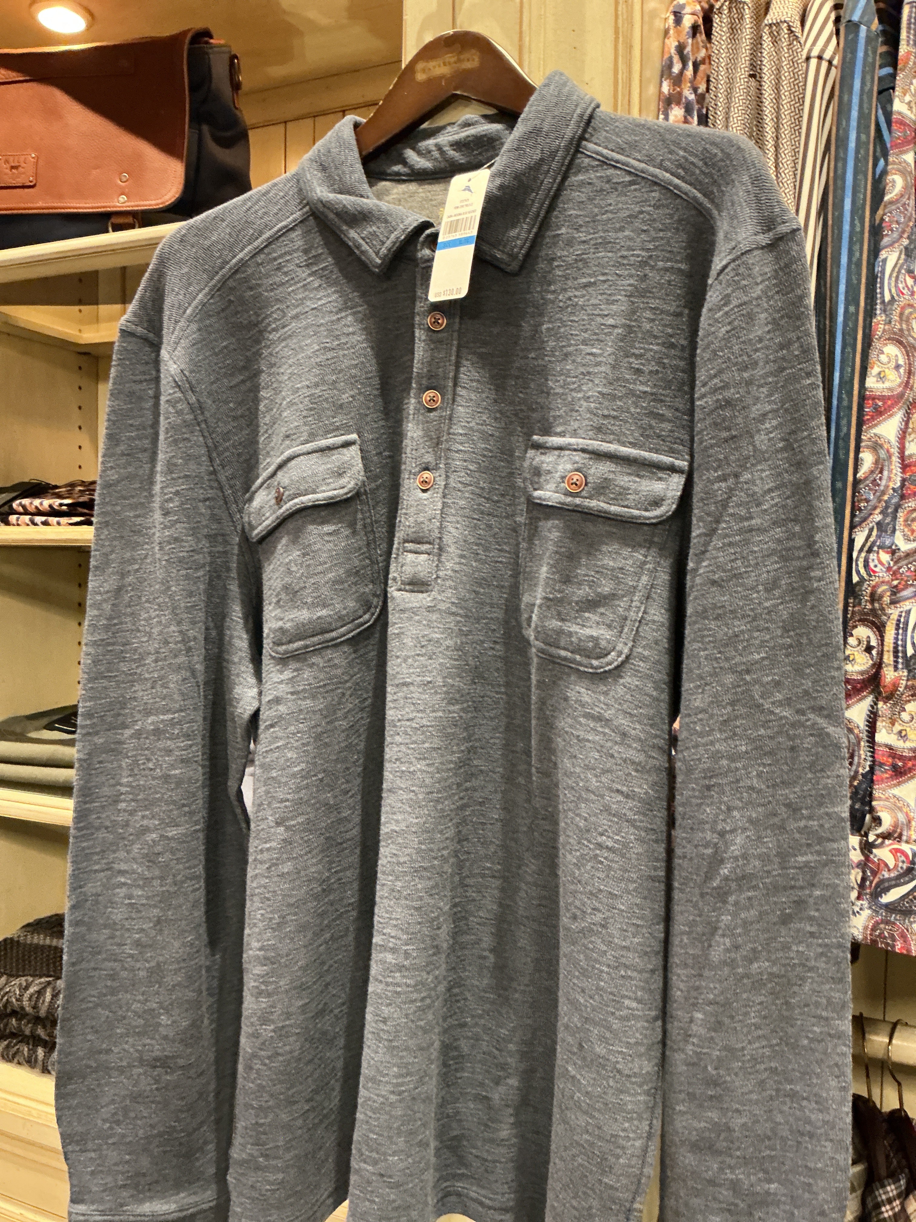 Tommy Bahama Long Sleeve Polo