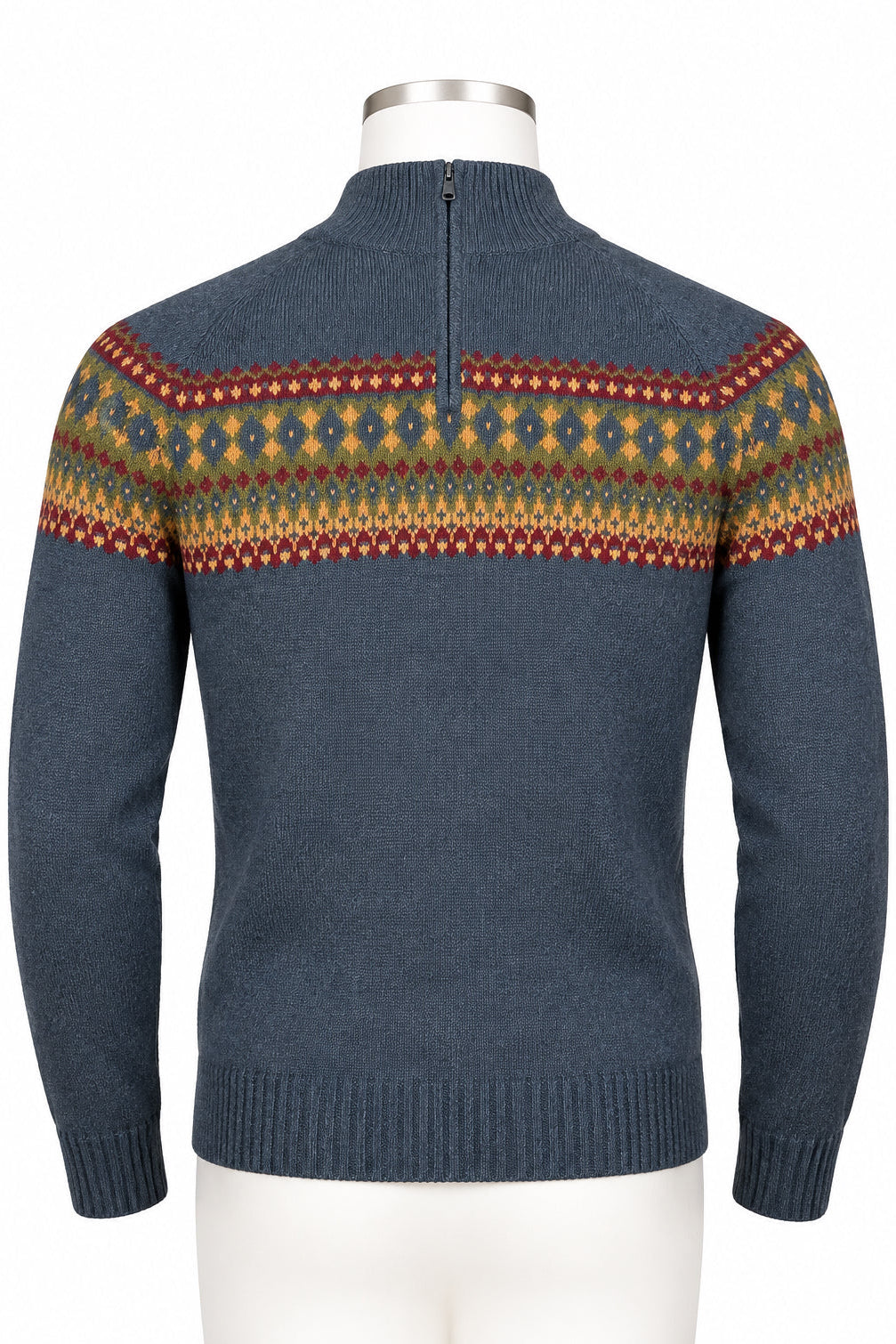 Schott Bros. Wool Blend Midwestern Quarter Zip