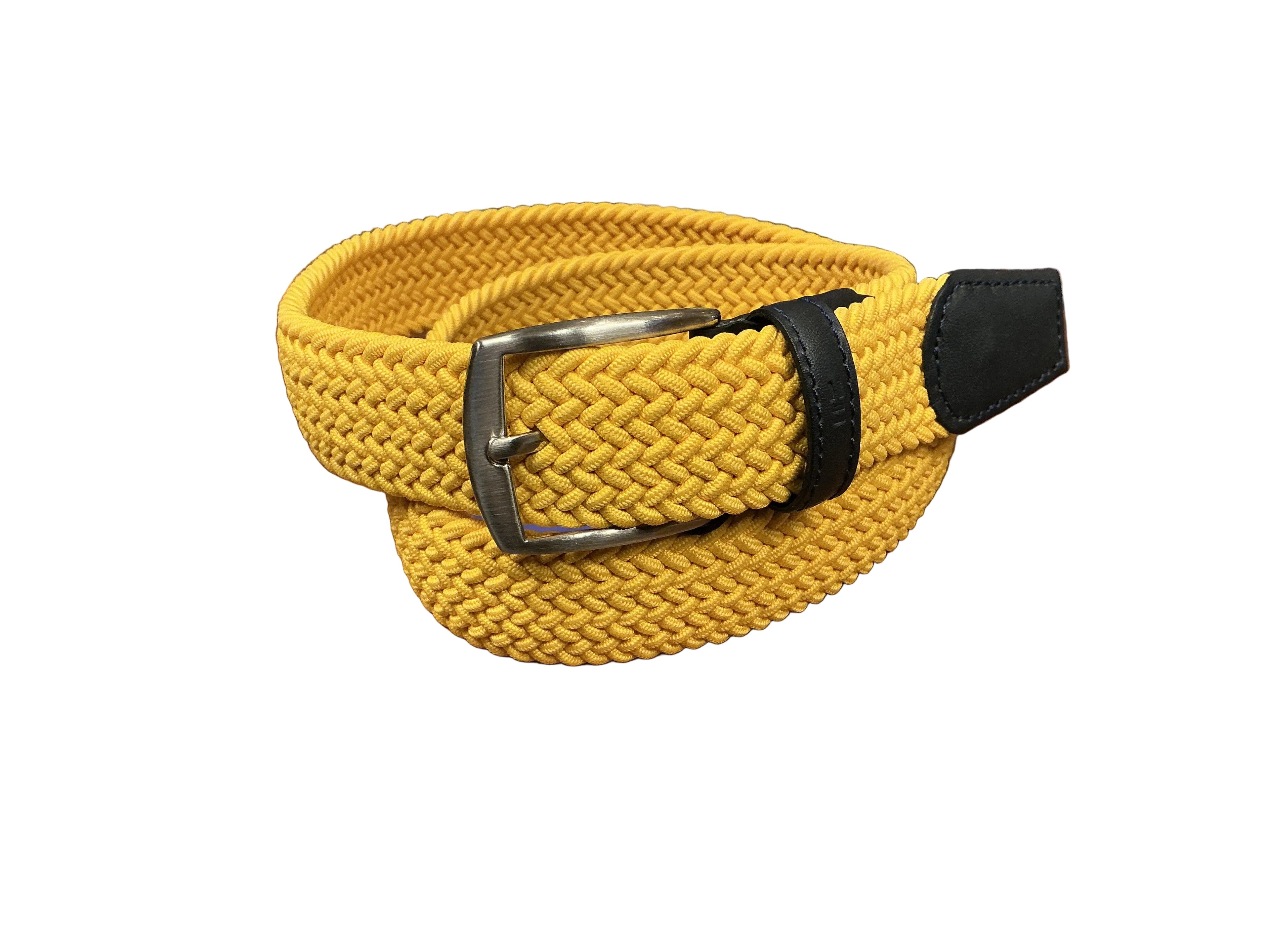 Miguel Bellido Canvas Belt - Yellow