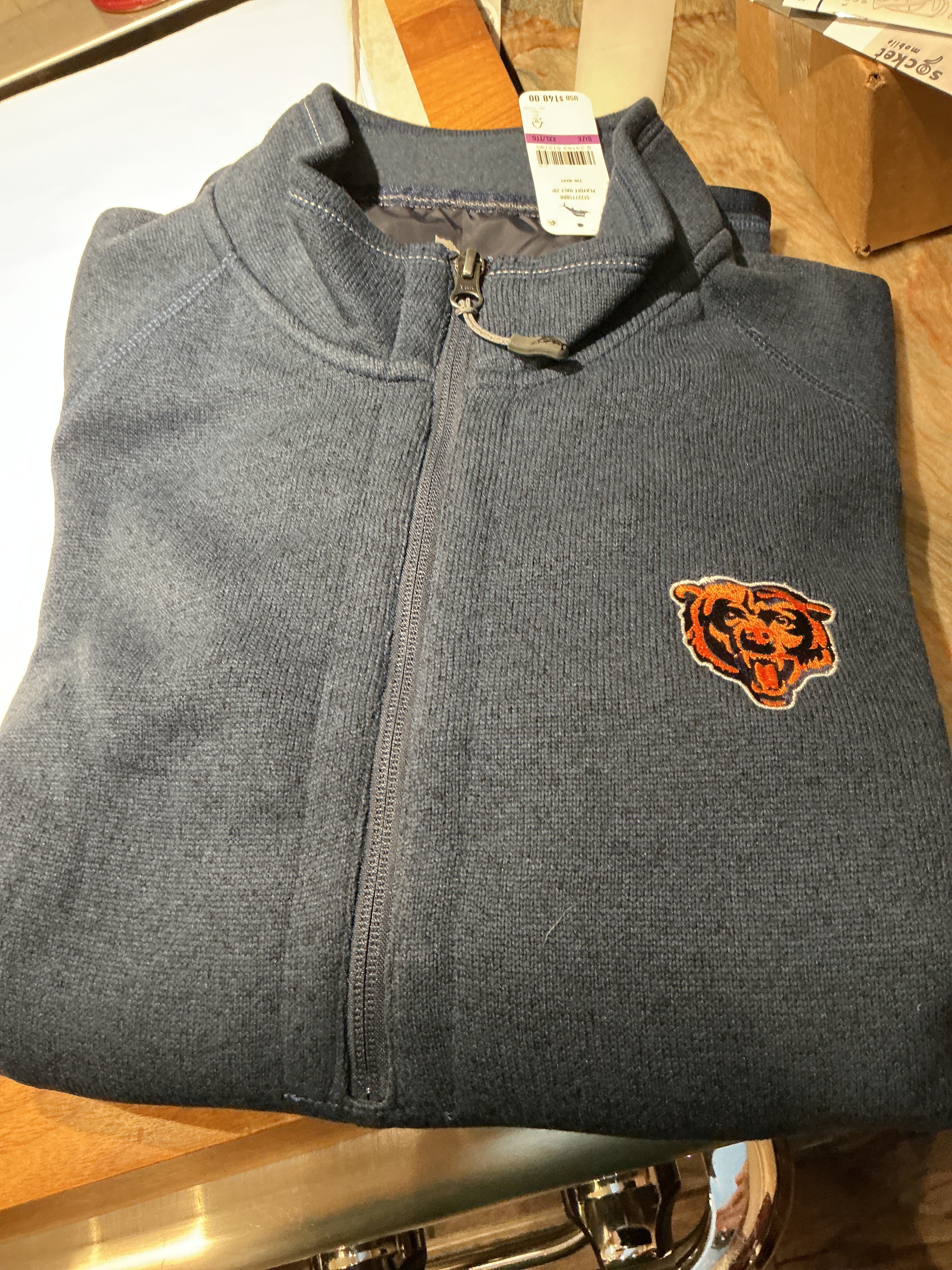Tommy Bahama Chicago Bears Half Zip