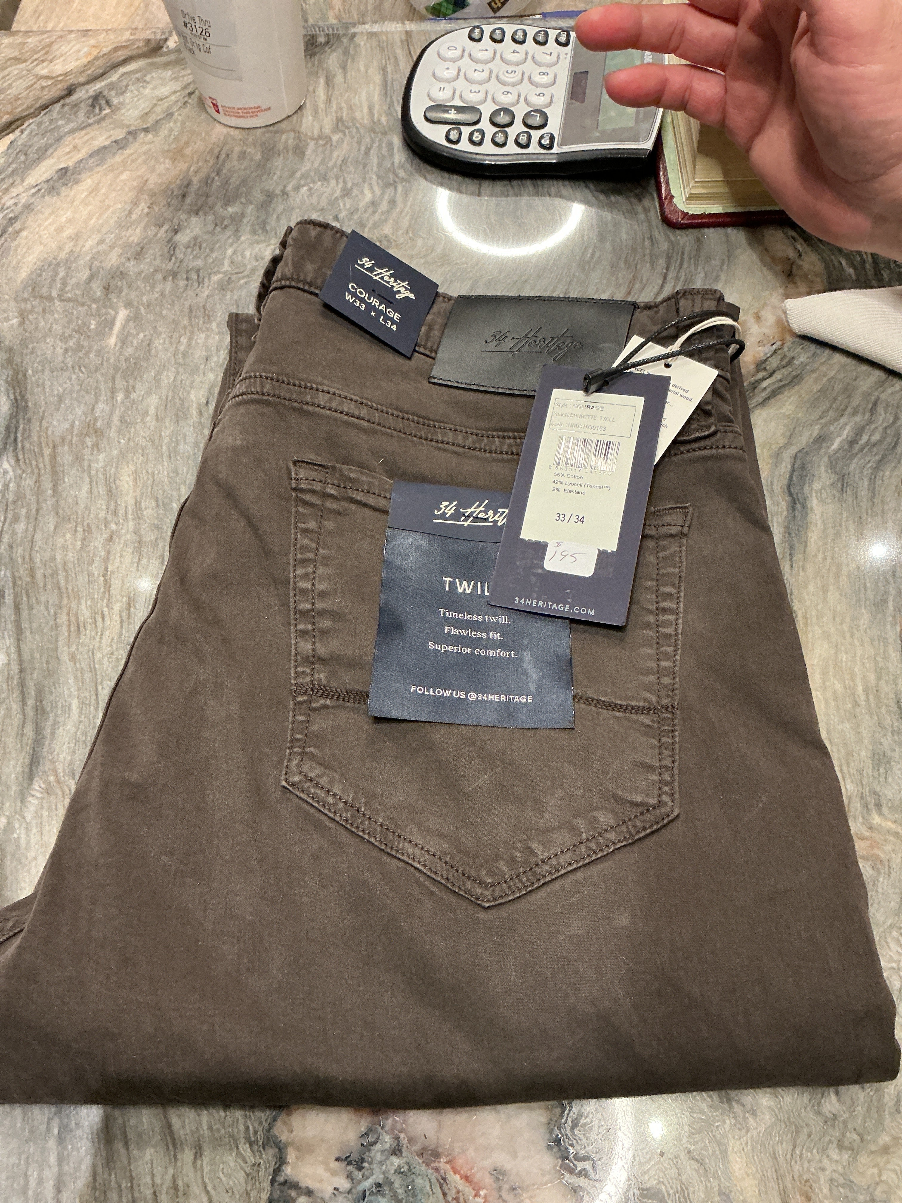 34Heritage Twill Pant