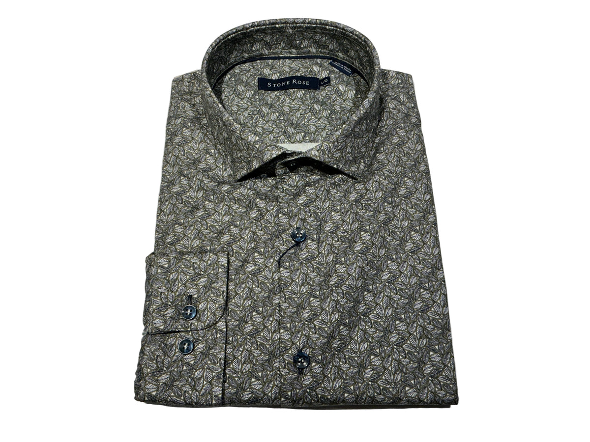 Stone Rose Long Sleeve Nova Twill Shirt