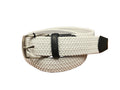 Miguel Bellido Canvas Belt - White