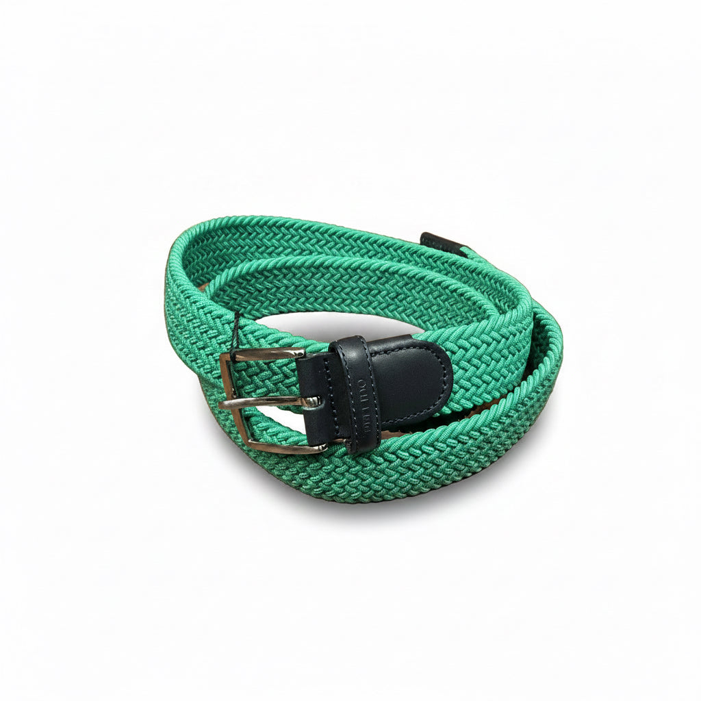 Miguel Bellido Canvas Belt - Light Green