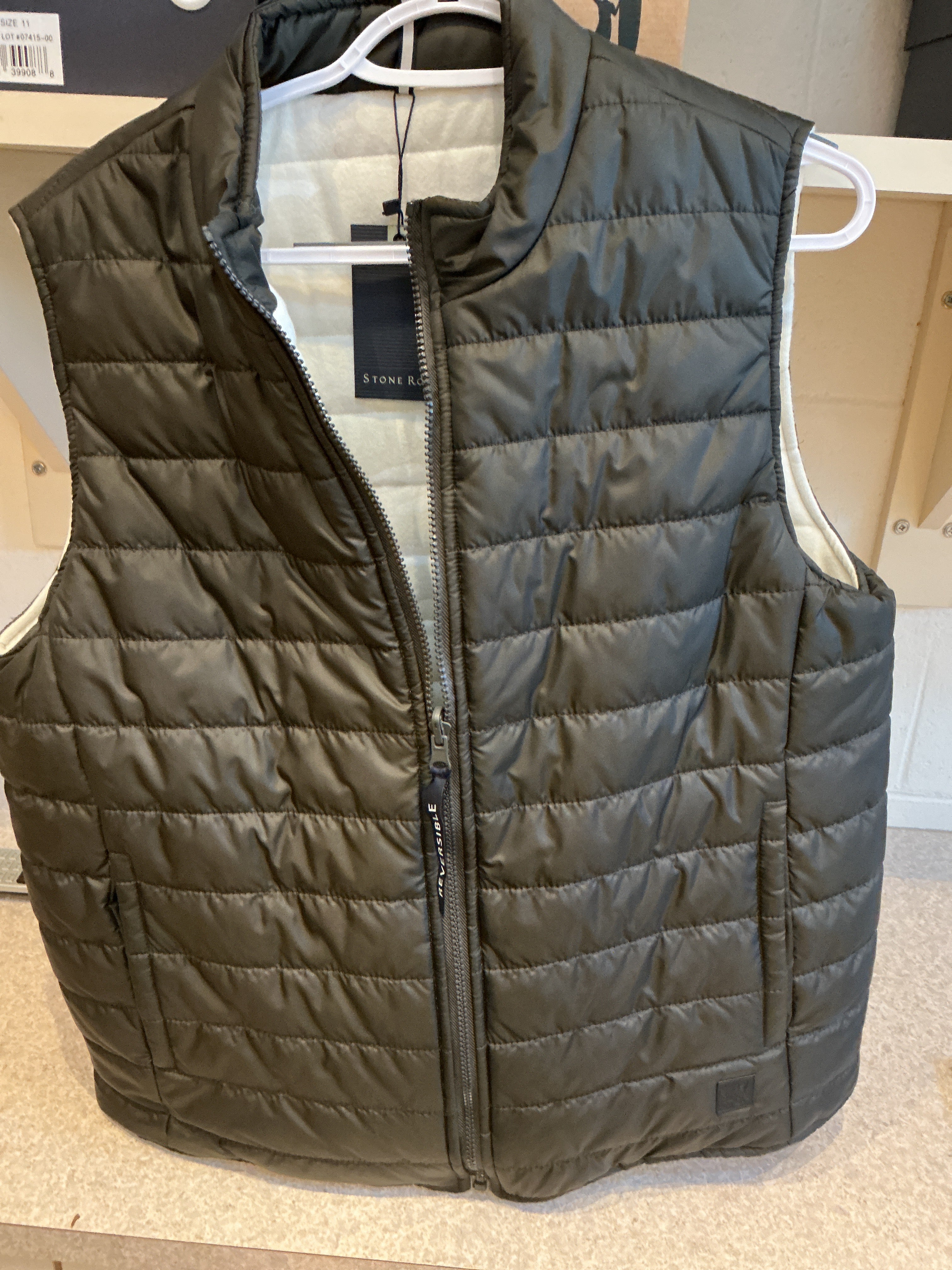 Stone Rose Reversible Vest