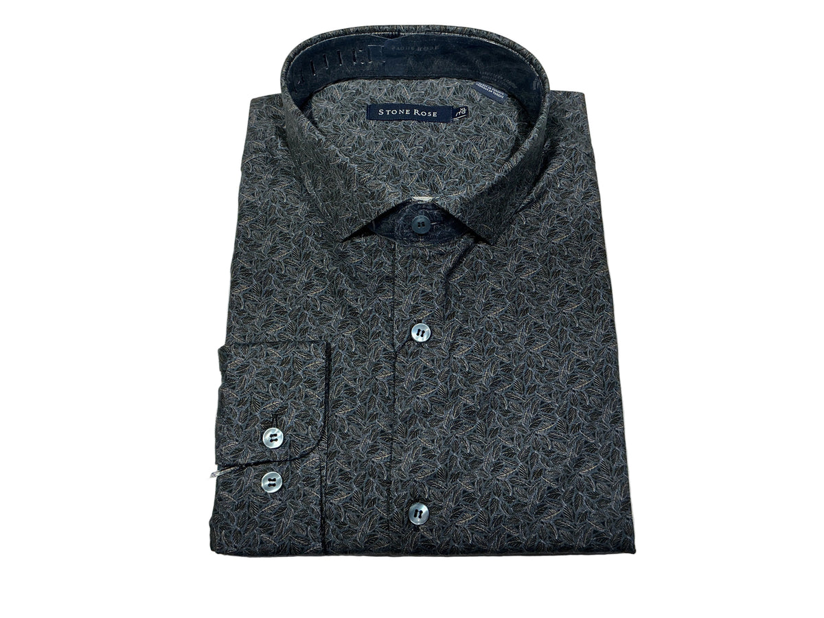 Stone Rose Long Sleeve Nova Twill Shirt