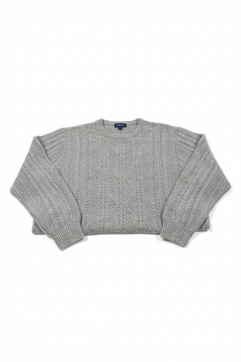 Peter Millar Crew Neck Cable Sweater