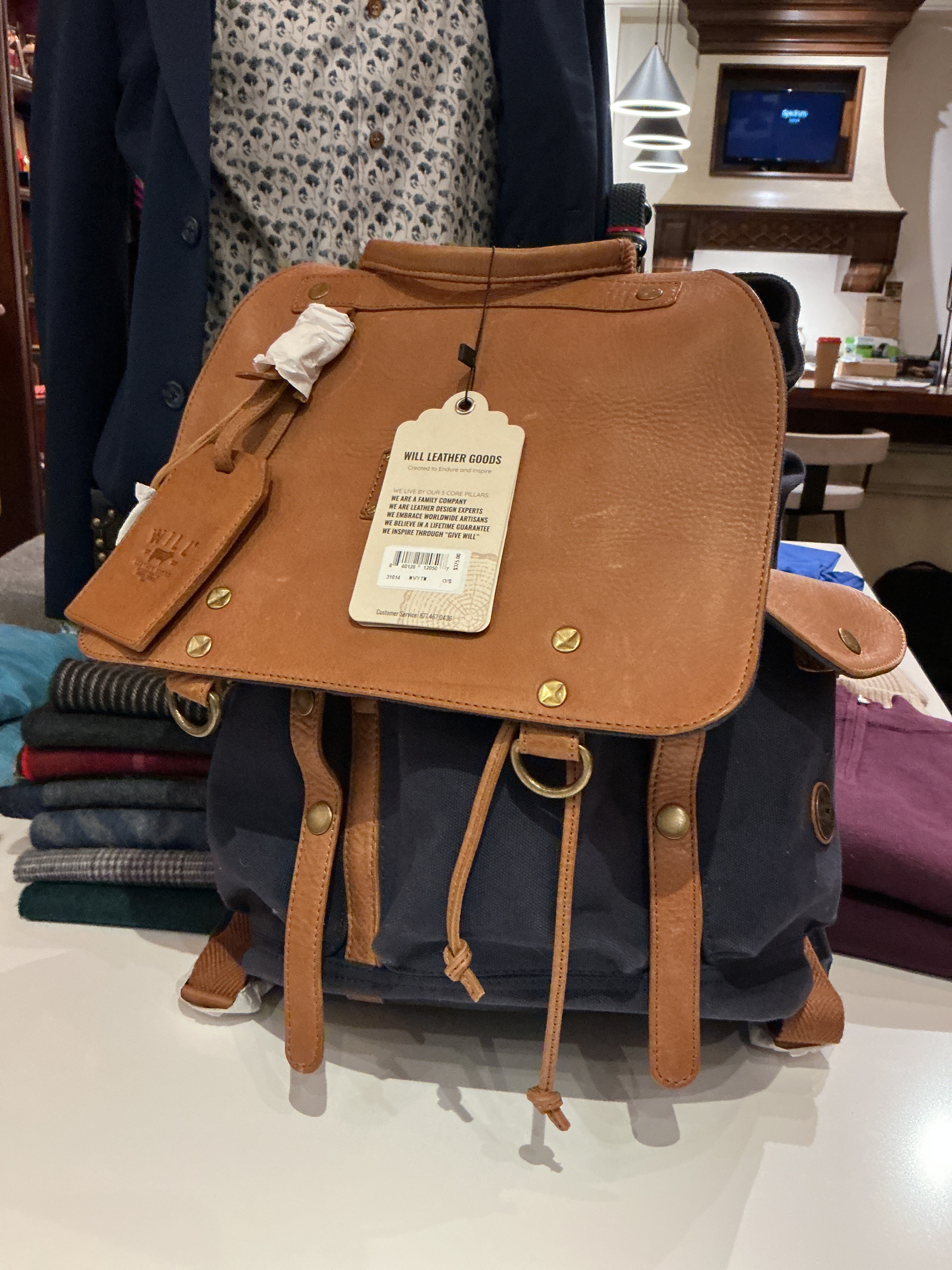 Will Leather Goods Backpack