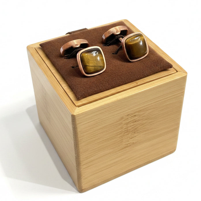 Bocara Cufflinks - 3D Cateye