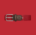 La Boucle Woven Canvas Belt Lausanne