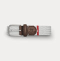 La Boucle Woven Canvas Belt Lisbon