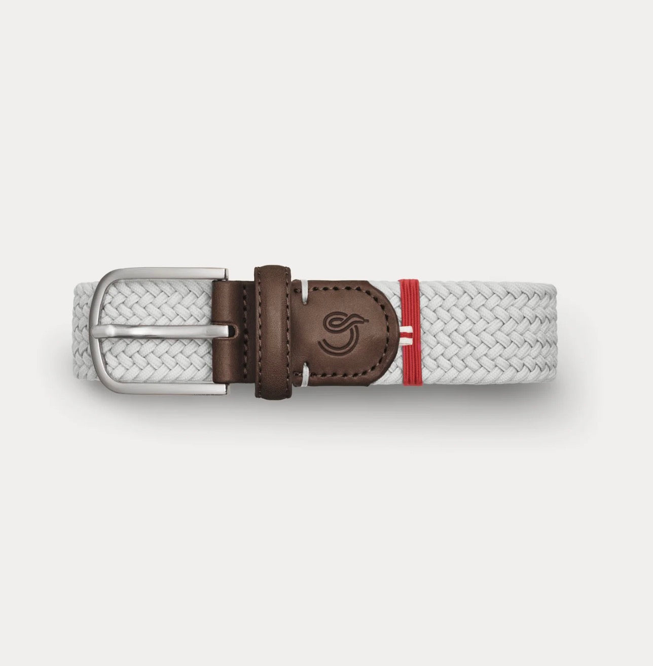 La Boucle Woven Canvas Belt Lisbon