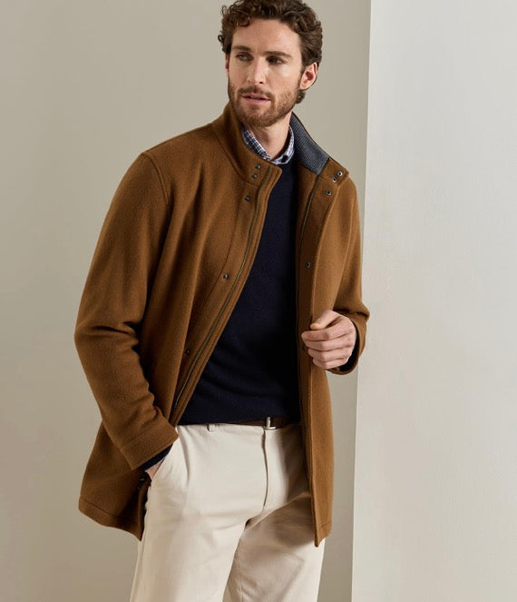 Peter Millar Crown Flex Merino City Coat