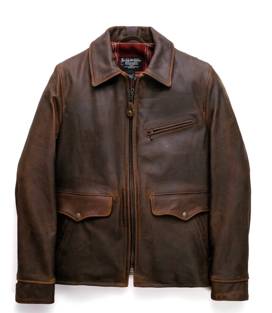 Schott Bros. U.S. Bison Delivery Jacket