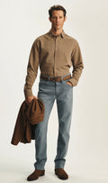 34Heritage Courage Straight Leg Pants -  Stone