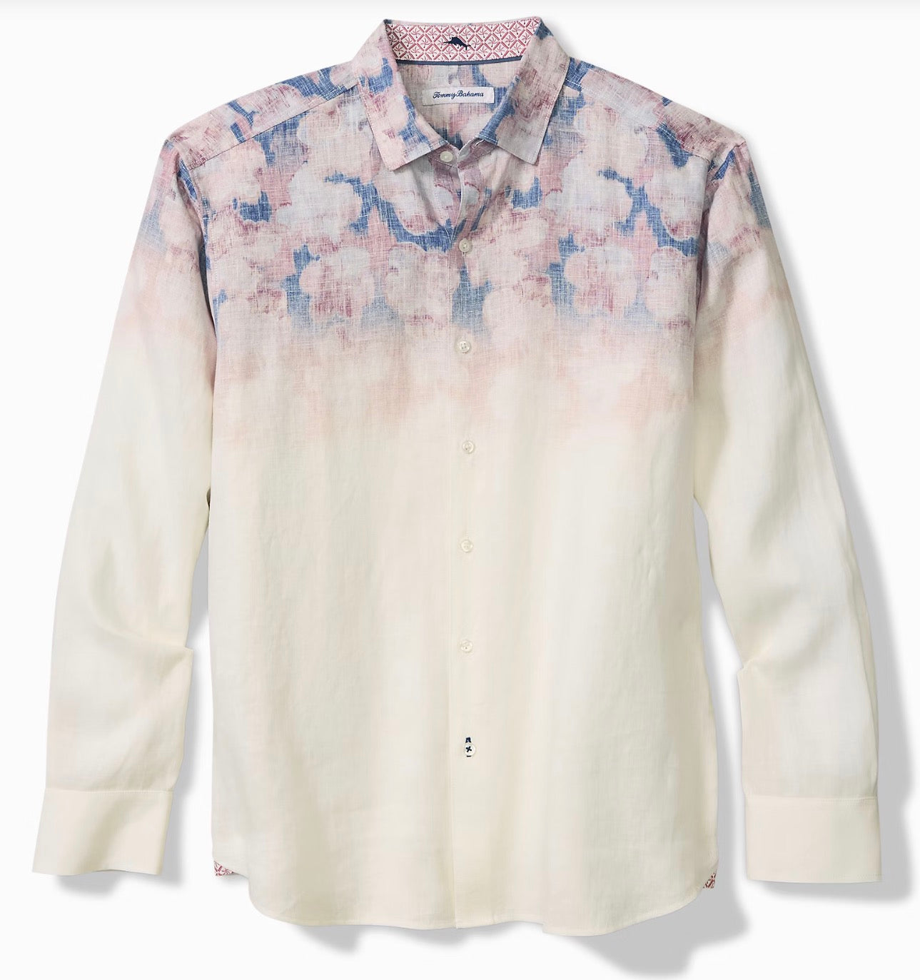 Tommy Bahama Alegra Fade Linen Long-Sleeve Shirt