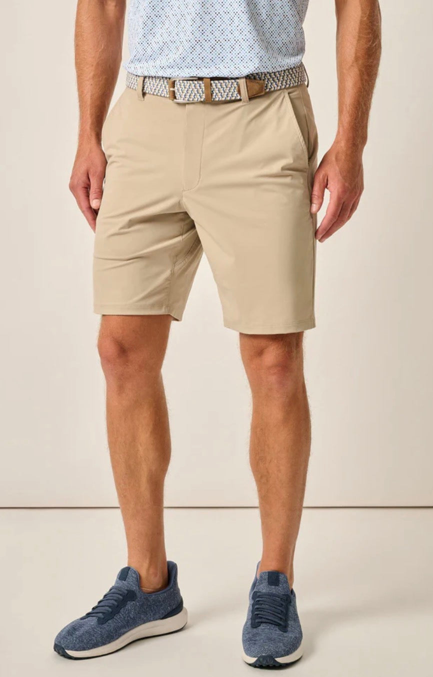 Johnnie-O Fusion Knit Performance Pull-On 9” Short