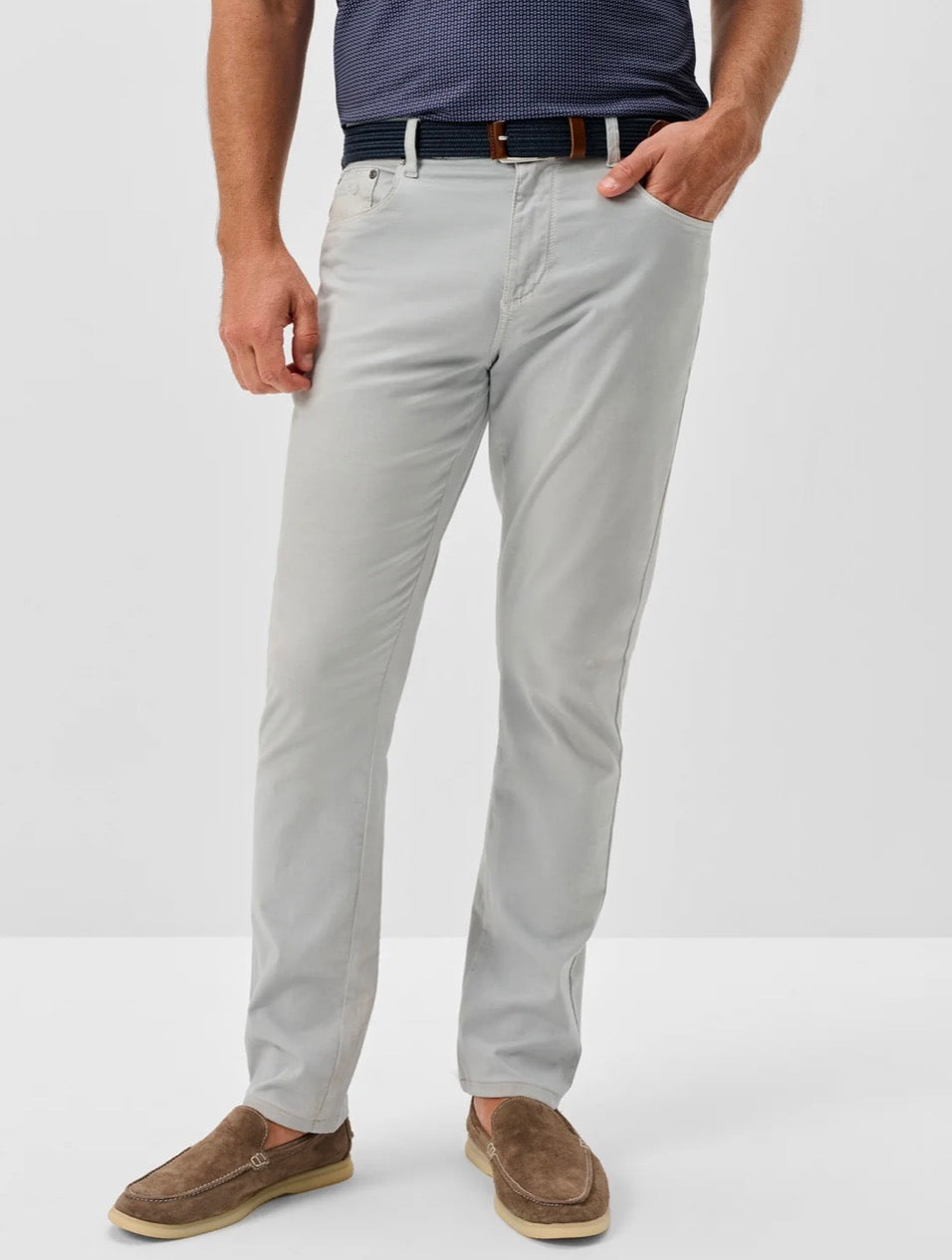 Johnnie-O Carmel Sateen 5-Pocket Pant