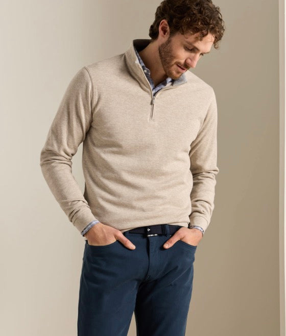 Peter Millar Crown Comfort Quarter-Zip Pullover