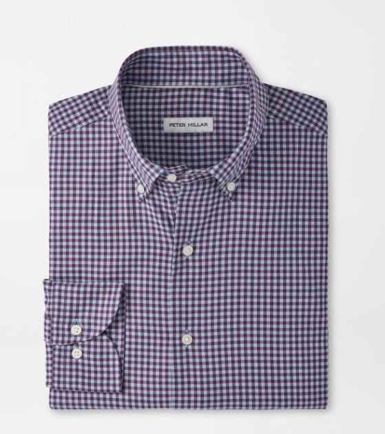 Peter Millar Liam Crown Soft Twill Sport Shirt