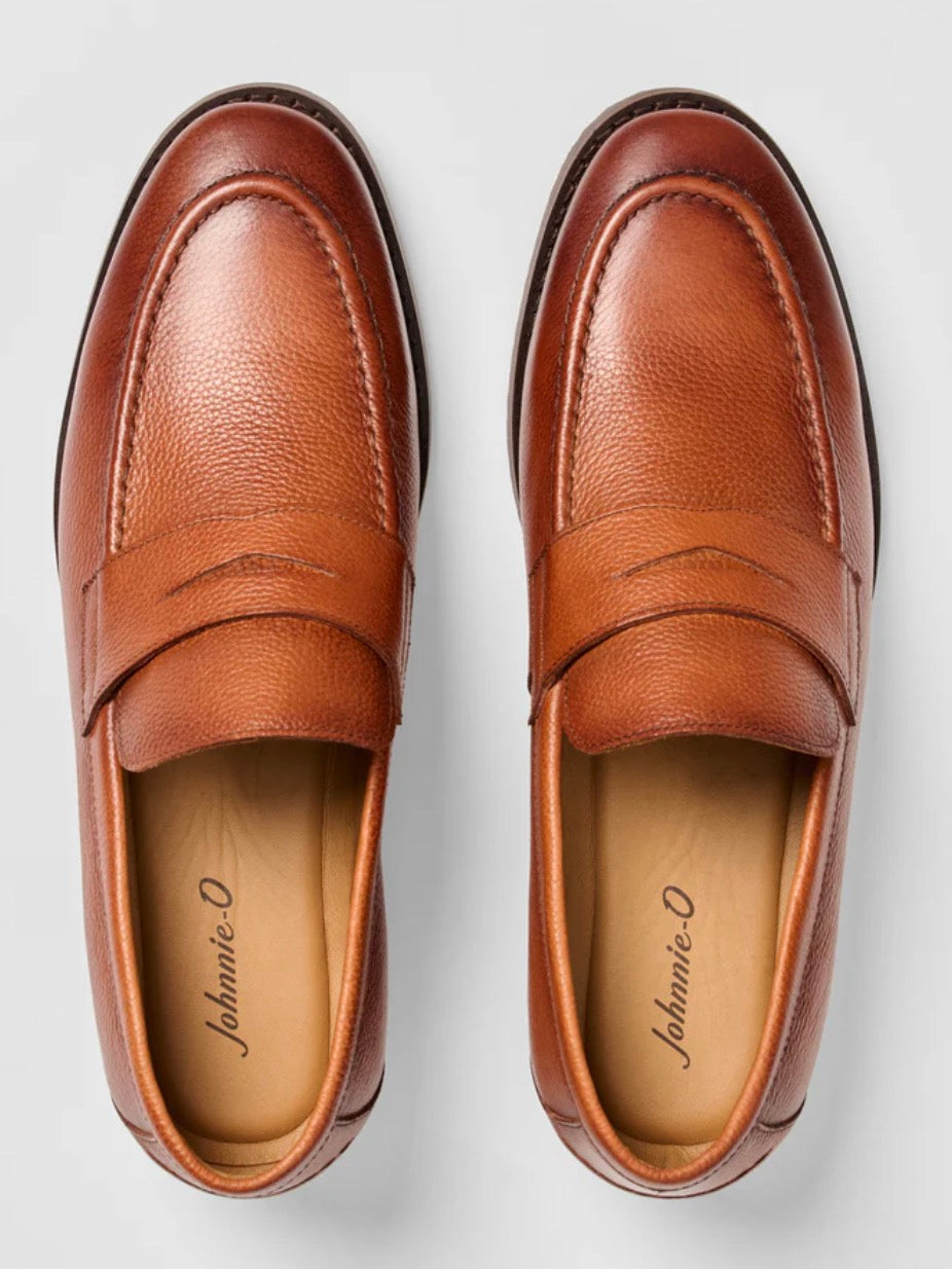 Johnnie-O J Flex Penny Loafer - Leather