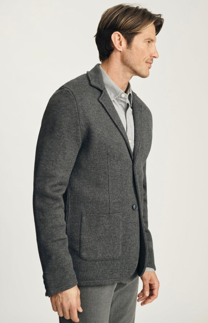 34Heritage Double Face Blazer in Anthracite Melange