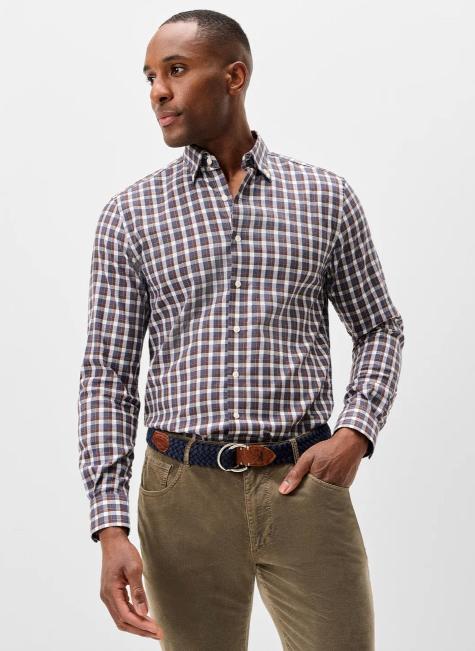 Johnnie-O Oak Bluffs Plaid Button Down Shirt