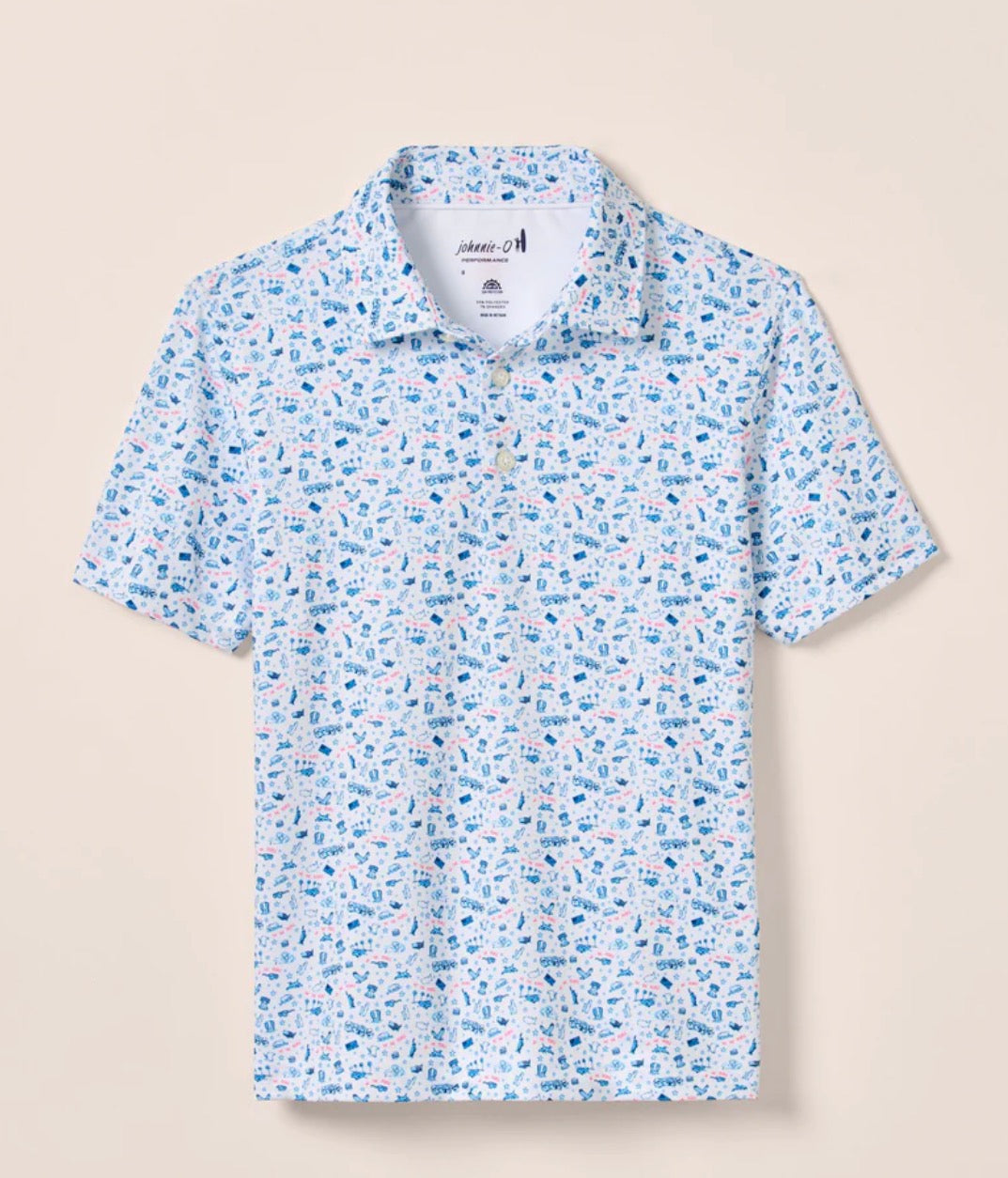 Johnnie-O Performance Polo - JO Merica Print