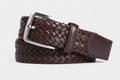 Miguel Bellido Woven Leather Belt