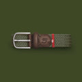 La Boucle Woven Canvas Belt Edinburgh