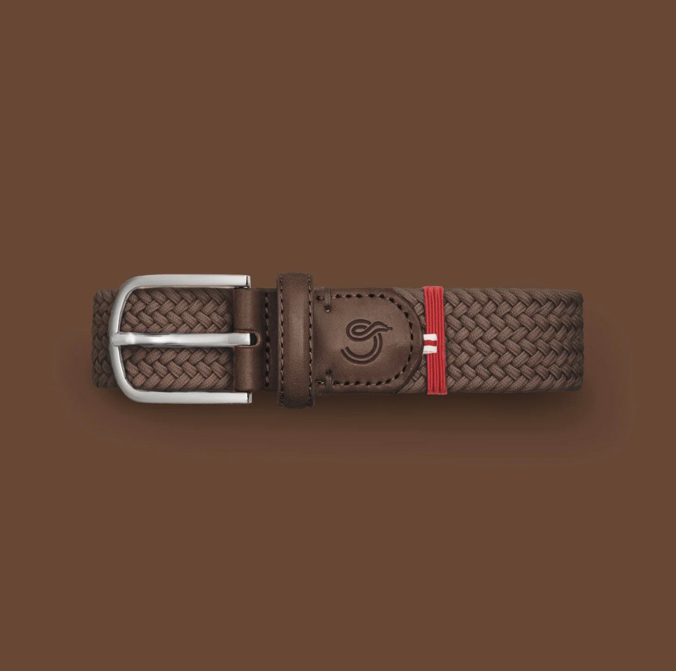La Boucle Woven Canvas Belt Florence