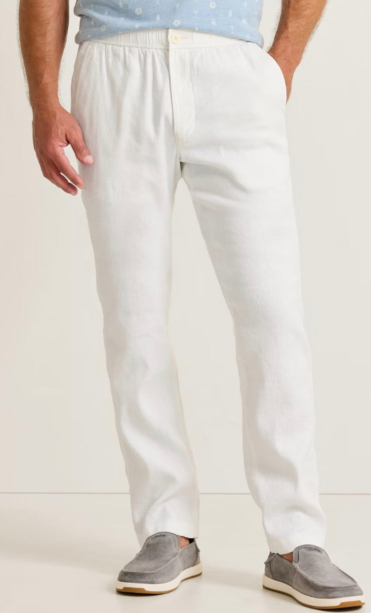 Tommy Bahama Beach Coast Linen Full Elastic Pant