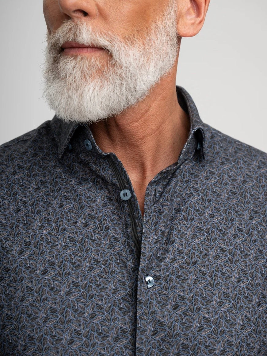 Stone Rose Long Sleeve Nova Twill Shirt