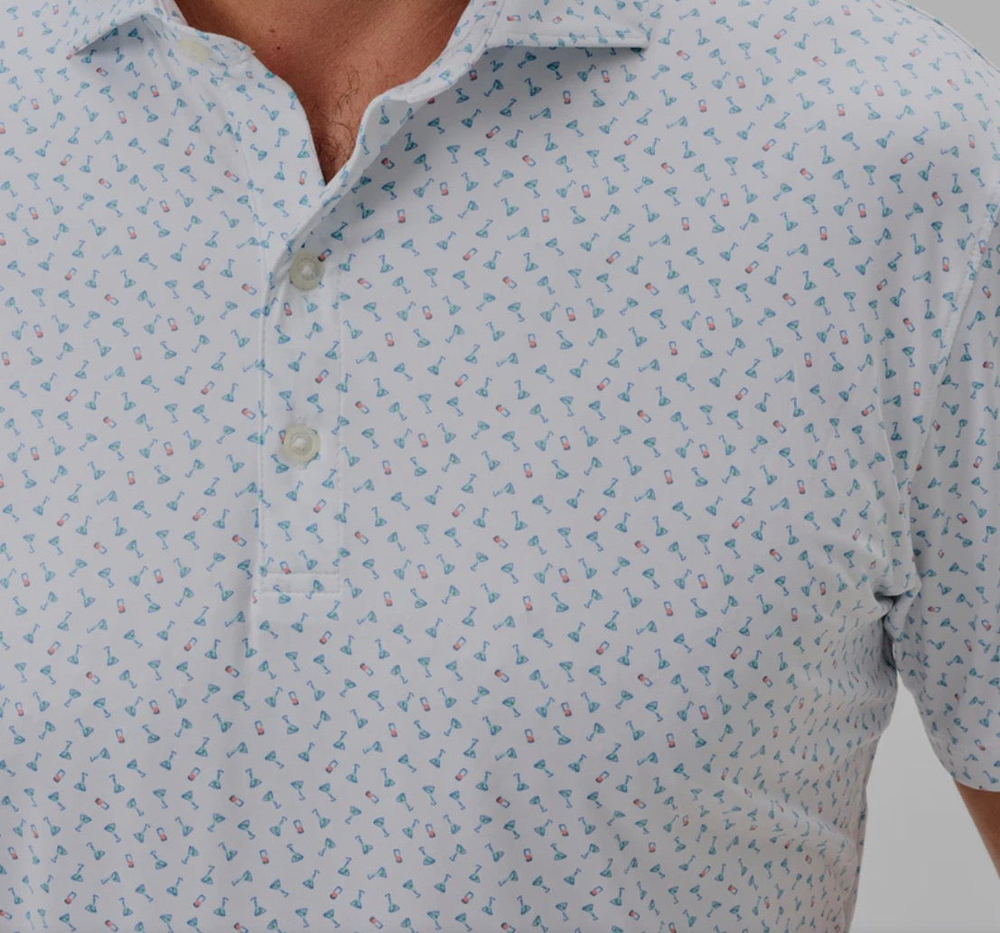 Johnnie-O Featherweight Performance Polo - Tini Dancer