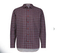 American Heritage Long Sleeve Shirt - Burgundy