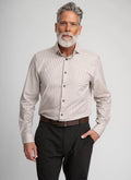 Stone Rose Nova White Striped Shirt