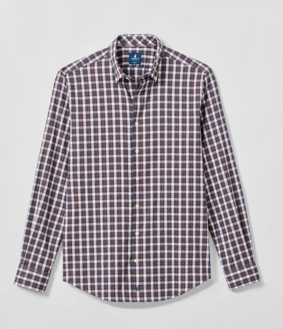 Johnnie-O Oak Bluffs Plaid Button Down Shirt