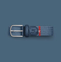 La Boucle Woven Canvas Belt Santorini