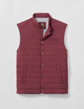 Johnnie-O Bauer Snap Front Quilted Vest