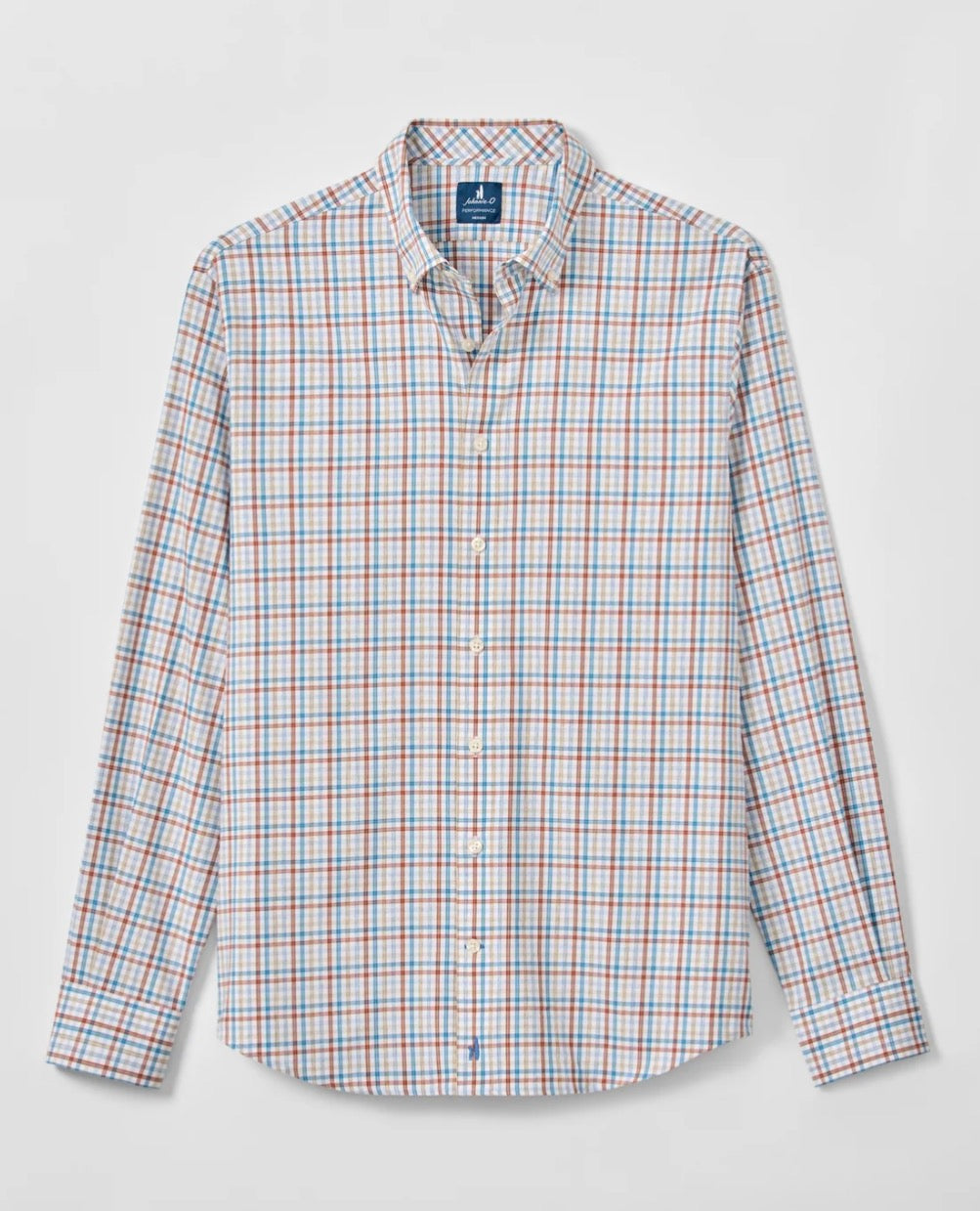 Johnnie-O Redwood Check Sport Shirt