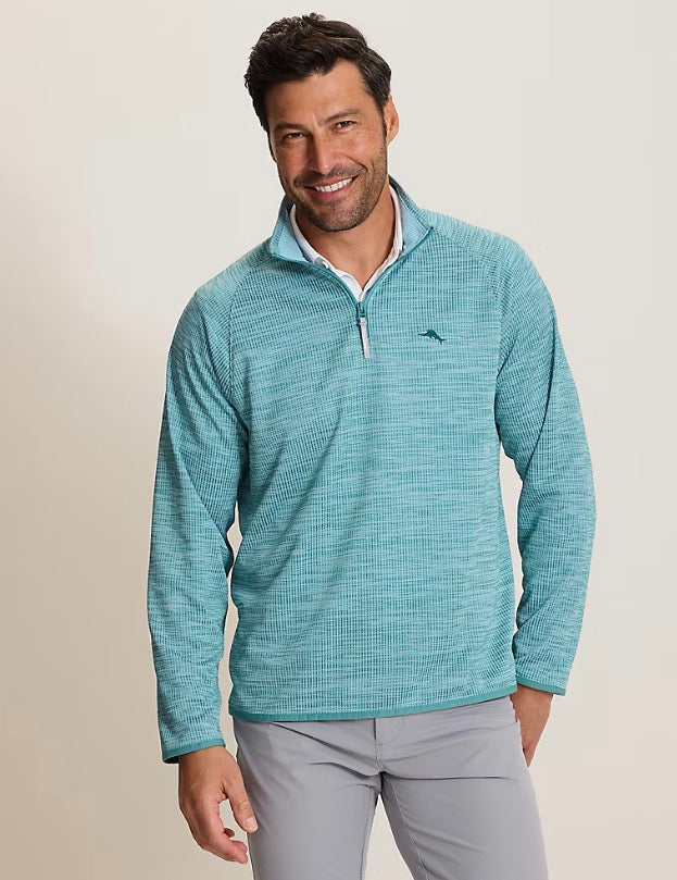 Tommy Bahama Palm Pro Half-Zip IslandZone Sweatshirt