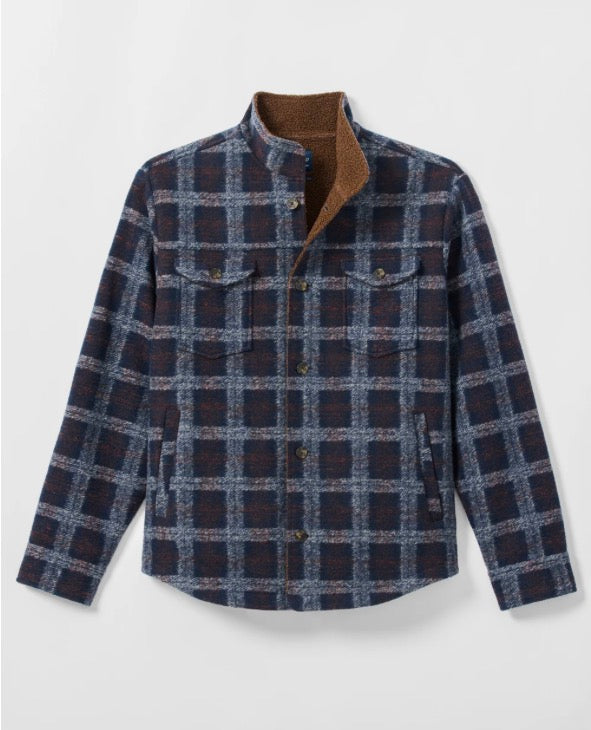 Johnnie-O Sherpa Lined Shacket